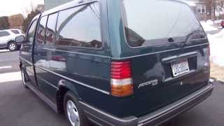 1996 FORD AEROSTAR AWD 4X4 PASSENGER VAN GREEN 4-SALE
