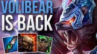 VOLIBEAR IS FINALLY VIABLE AGAIN! | CHALLENGER VOLIBEAR JUNGLE GAMEPLAY | Patch 9.9 S9