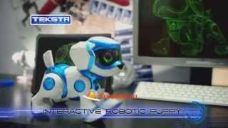 Teksta Robotic Puppy интерактивная собака. Игрушка робот Текста