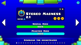 STEREO MADNESS 2.1 VER | Geometry Dash 2.1 : Stereo Madness 2017 - CastriX
