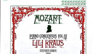 Mozart - Piano Concertos 9 Jeunehomme,15,16,1,2,3,4,5,6,8 (Century's recording : Lili Kraus / Simon)