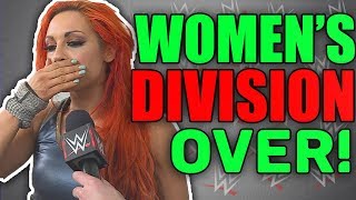 WWE WOMEN’S DIVISION IS COMING TO AN END! (Becky Lynch Emotionally RESPONDS)