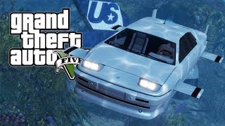 GTA 5 MOD VITA REALE² #19 - GUIDO UN'AUTO SUBACQUEA!