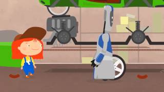 Çizgi film - Doktor Mac Wheelie - Robo zor durumda