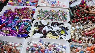 ১০ টাকা থেকে বাণিজ্য মেলায় হিজাব পিন কালেকশন  ll Dhaka international trade fair 2020 ll