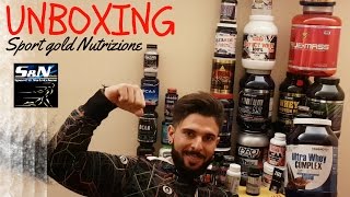 Primo UNBOXING - Fornitore integratori Sport Gold Nutrizione