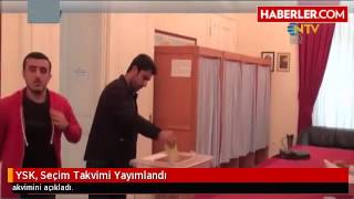 Yüksek Seçim Kurulu Seçim Takvimi Yayımlandı