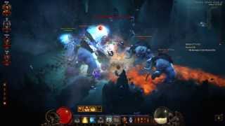 Diablo III (patch 1.0.7) team build demonstration - 3 WDs and a Monk