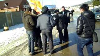 Менты не разрешают Пикет в Геленджике