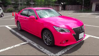 2014 TOYOTA CROWN ATHLETE 2.5Athlete G i-Four ReBORN PINK - Exterior & Interior