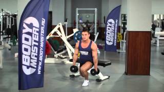 bodymaster : Сплит приседания с гантелями