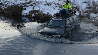 ГЛУБОКИЙ зимний БРОД И НАСТОЯЩИЙ БОРОДАЧ off road 4x4