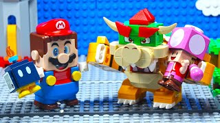 LEGO Super Mario Hostage Rescue Stop Motion Animation