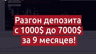 Разгон депозита с 1000$ до 7000$ за 9 месяцев! Советник Forex IQ Robot Pro v 3.1