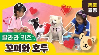 꼬미야놀자 ㅣ강아지사랑 ㅣ노래친구들 랄라라 ㅣ인기동요ㅣ율동동요