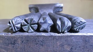 Самодельные ударные клейма из пружины