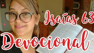 Isaías 63 - Devocional