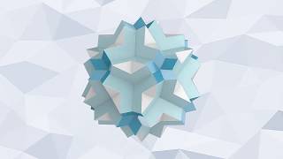 polyhedron - Great dodec-icosi-dodecahedron, многогранник - Большой додеко-икосо-додекаэдр