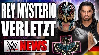 Rey Mysterio ist verletzt, Wird Roman Reigns aus WM MainEvent gestrichen? | WWE NEWS 16/2018