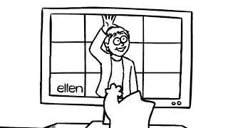 Ellen's 8th Annual Cat Week Dedication 'Screen Grab' - Simon's Cat | SHORTS #67