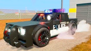 ПОГОНЯ ПОЛИЦИИ РОДРИГЕС и ЮЛЯ ► Brick Rigs МОДЫ Брик Ригс