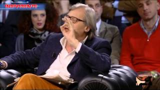 Vittorio Sgarbi  VS  stipendi politici e dirigenti   24/03/2014