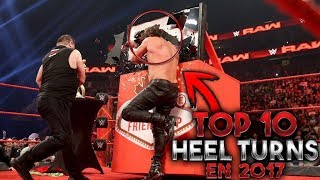 Top 10 Heel Turns de WWE En 2017