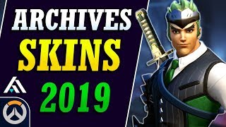 Overwatch - 2019 Archives Event Skin Ideas (Ashe, Genji, Baptiste, & More New Skins!)