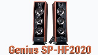 Принесли на ремонт интересные колонки Genius SP-HF2020