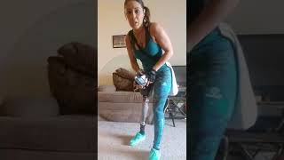 Taking my prosthetic leg off, relief after the gym amputee life