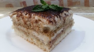 ТОРТ ТИРАМИСУ, ПРОСТО ТАЕТ ВО РТУ. Вкусный Рецепт, Как Приготовить Тирамису в Домашних Условиях!!!