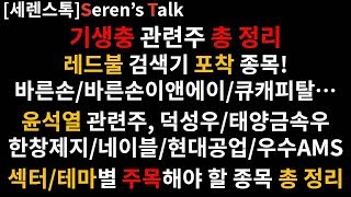 기생충 관련주 총 정리(바른손/바른손이앤에이/큐캐피탈/KTH/덱스터/컴퍼니케이)/윤석열 관련주(덕성우/태양금속우/모베이스전자)/한창제지/네이블/한진칼/현대공업/우수AMS/오공