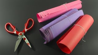 কাগজ দিয়ে নাইস ক্র্যাফট আইডিয়া | DIY Room Decor !!! Mind-Blowing Paper Craft!!!