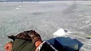 Тюлень на Зимней рыбалке прикол ржака в 2018 году!!!