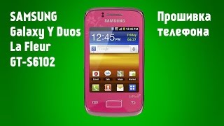 Не могу включить телефон висит заставка и все. Прошивка SAMSUNG Galaxy Y Duos La Fleur GT-S6102