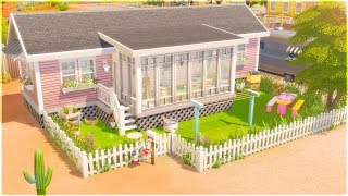 Pretty Pink Trailer Home | The Sims 4 Speed Build