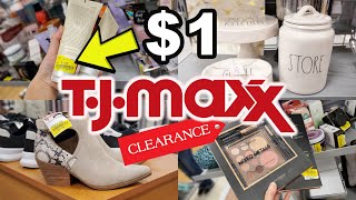 TJ MAXX SHOP WITH ME // YELLOW TAG CLEARANCE SALE!!