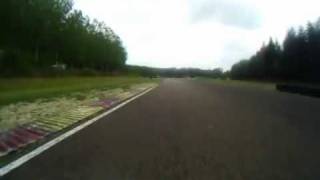 Quelques tours de kart tonykart vortex sur le circuit de Joigny