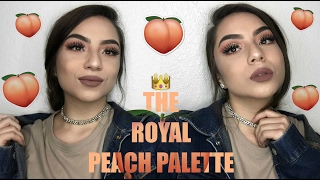 Kylie Cosmetics THE ROYAL PEACH PALETTE Tutorial | Brianna Dozal