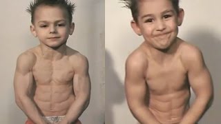 Самые сильные мальчики Джулиано и Клаудио Стро