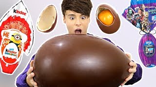 i only ate EASTER EGGS for 24 hours !!!
