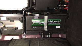 Замена аккумулятора на мерседес w221 S550