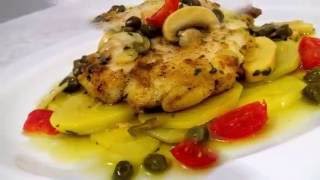 FILÉ DE PESCADA COM ALCAPARRAS E BATATAS SAUTÉ by Fábio