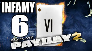 PAYDAY 2 Update INFAMY 6 - INFAMY 2.0 NEW LEVELS - Becoming Villainous