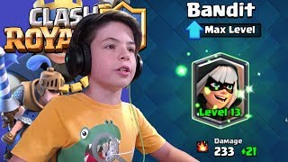 BANDIT LEVEL 13 - MAX LEVEL - Clash Royale