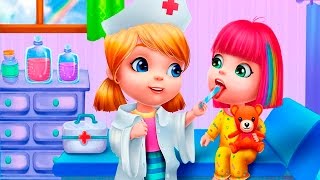 Малышка Ким Уход и Наряды/Baby Kim: Care and Dress Up.Играем в Больницу.Мультик Игра