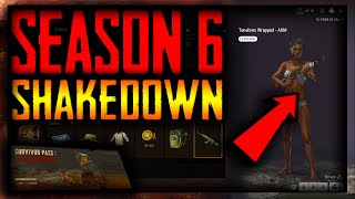 PUBG SEASON 6: Shakedown - Survivor Pass SKINS