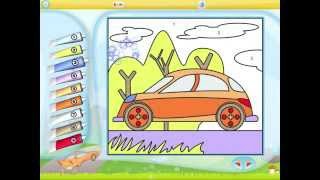 Color by Numbers - Vehicles