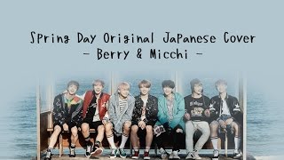 【Berry】 방탄소년단 (BTS) - 봄날 (Spring Day) - 日本語カバー/Japanese Cover - Lyrics Video 【Micchi】