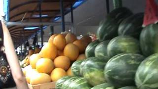 Центральный рынок города сочи 2008. Sochi the central market of city.